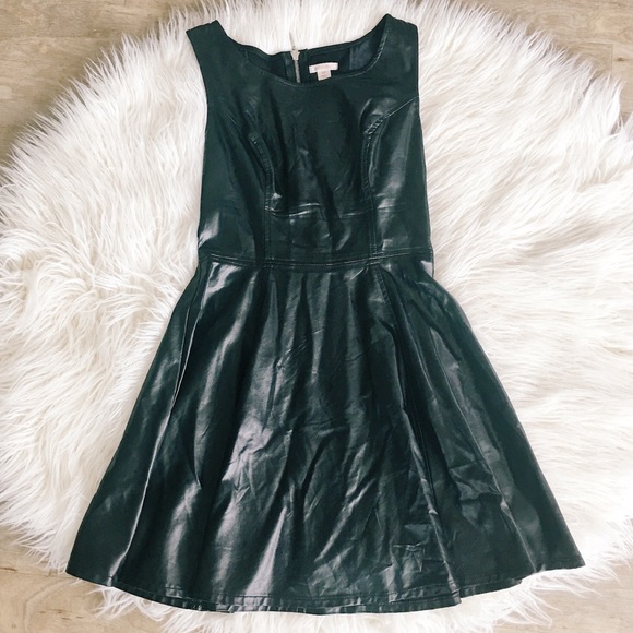 Xhilaration Dresses & Skirts - ❌ DONATED❌ Xhilaration || Faux Leather Dress